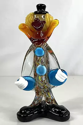 Vintage Murano Glass Multicoloured Clown #254 • £10.50
