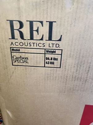 Rel Acoustics Carbon Special Subwoofer Piano Black • $3679.99