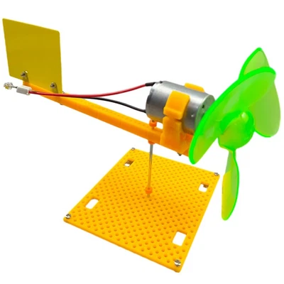 $10.04 • Buy Wind Turbine Generator Kit Micro DC Generator With Holder Blades Brushless Motor