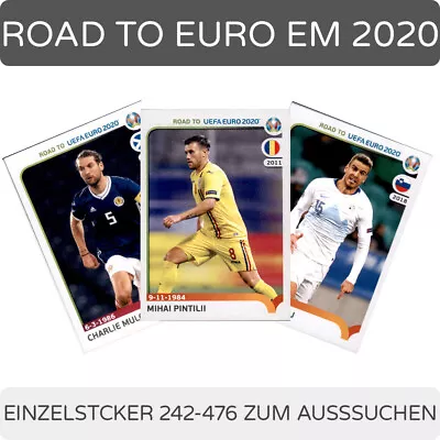 Panini - Road To UEFA EURO EM 2020 - Single Sticker 242-476 To Choose From • $4.90