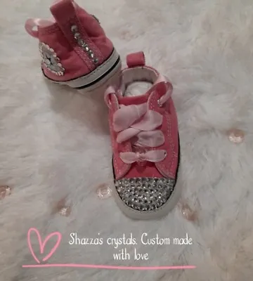  New Converse.  Baby Pink Size 2 • £15