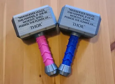 Baby Mjolnir. Thor's Hammer Rattle. Marvel Superhero Christening Shower MCU Gift • £9.99