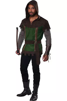 Adult Prince Thieves Robin Hood Shirt Gauntlets Mens Halloween Costume M L XL • $23.95