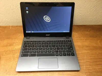 Linux Laptop 🍒 Acer - 11.6  16GB Intel Celeron 2955U 1.40GHz 2GB Mint 21 16GB • $27.95