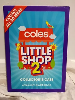 LIKE NEW Coles Little Shop 2 Collector’s Case Full Set • $18