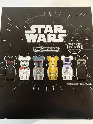 Medicom Toy BE＠RBRICK Cleverin Bearbrick Star Wars 6 Piece Compete Set Figure  • $94.88