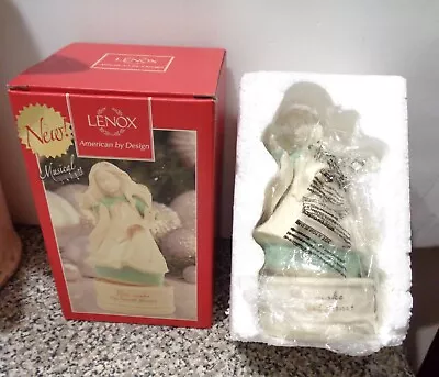 LENOX $80 In Box China GIFTS OF GRACE You Make My Heart Dance MUSICAL ANGEL NEW • $24.95