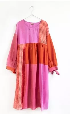 Matta NY Dress Nwt O/S Patchwork 100% Cotton • $100