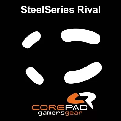 Corepad Skatez SteelSeries Rival / 300 Replacement Mouse Feet PTFE Teflon • $12.99