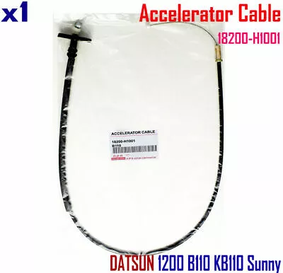 Datsun 1200 B110 KB110 Sunny A12 Coupe Sedan Wagon Ute B10 Accelerator Cable X1 • $68.37