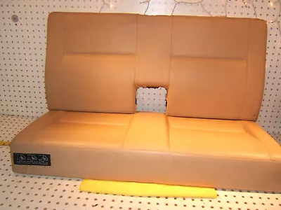 Mercedes W210 97-03 Wagon E320W Rear LEATHER Creme Beige Bench 2 Pieces 1 Seat  • $455