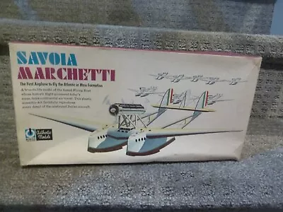 1964 Vintage SAVOIA MARCHETTI  1:96 Scale Ringo #C-548/100 Airplane Model Kit • $14.99