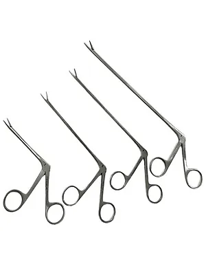 Hartmann Alligator Forceps Micro Serrated Tips 3.5  To 8  Stainless ENT Forceps • $9.19