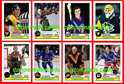 $1.94 • Buy Retro 1970s Style CUSTOM MADE NHL Hockey Cards 57 Different Series 2 U-PICK