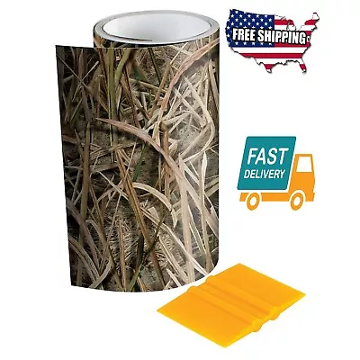 Outdoor Sport Tools Rifle14003-7-SGB Camouflage 6  X 7 Shadow Grass Blades Tape • $43.50