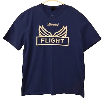 Yuengling Brewing Compant FLIGHT Tshirt Mens Xl Xlarge Blue District Short Sl • $11.99
