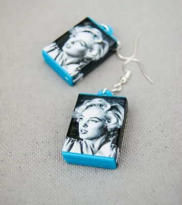 Vintage Inspired Marilyn Monroe 1950s Kawaii Kitsch Dangly Charm Earrings (001) • $5.60