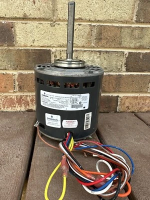 $90 • Buy EMERSON K55HXWLM-1131 Furnace Blower Motor 1/2 HP 1075RPM/3SPD 115V LR63596