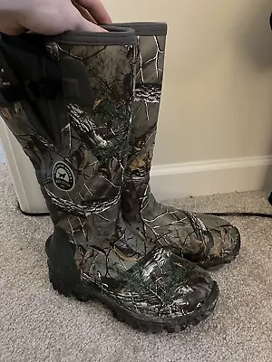 Irish Setter  Mens Size 10 Exoflex Waterproof Camo Rubber Muck Boots Realtree • $85