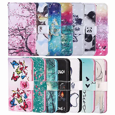 For Samsung Galaxy A40 A50 A20E A10 A71 A70 A21S Wallet Flip Case Stand Cover • £3.99