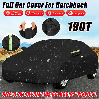 Car Cover Waterproof All Weather For Car Full Car Cover Rain Sun Protection • $23.68