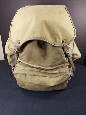 Vintage Kurz Rucksack German Military Canvas Backpack • $79.99