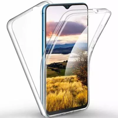 360 Clear  Case Cover For Samsung Galaxy S8 S9 S10 A20 E Note 10 Pro S10 A70 S20 • £3.19