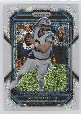 2022 Panini Prizm White Sparkle Prizm Baker Mayfield #39 • $40.79