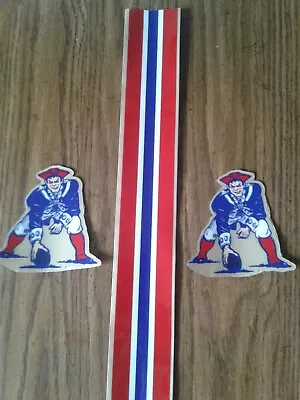 $21.95 • Buy New England Patriots Full Size Throwback Helmet Decal Set