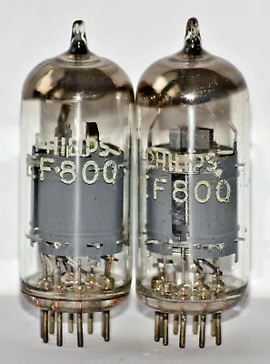 TELEFUNKEN EF800 CV5092 Matched Pair NOS Tested 100% Ulm Germany Miktek CV4 Mic • $139