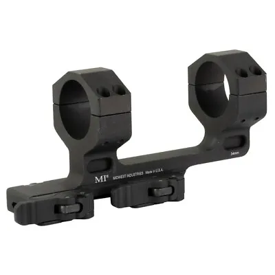 Midwest Industries MI-QD34SMH 34mm 1.93  Height Picatinny Black Scope Mount • $311.22