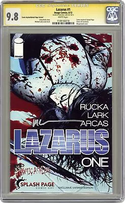 Lazarus #1 Lark Asylum Variant CGC 9.8 SS Michael Lark 2013 1148166018 • $145