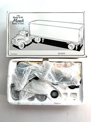 First Gear 19-1186 Nib Parker Motor Freight Mack Tractor & Trailer • $25