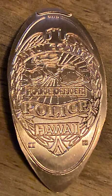 $10 • Buy Hawaii Maui County Police Department Elongated Penny Coin Token Hawaiian