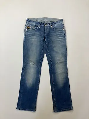 G-STAR MIDGE STRAIGHT Jeans - W30 L30 - Blue - Great Condition - Women’s • £29.99