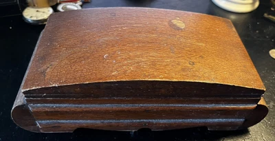 £10 • Buy Art Deco Wooden Jewellery Box