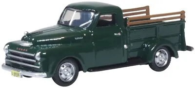 1948 Dodge B-1b Pick Up Truck - Dark Green  - 1:87 - Oxford 87dp48002 • $27.58