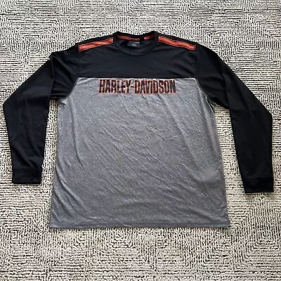 Harley Davidson Long Sleeve Tee Shirt Size 2XL • $24.95