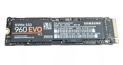 Samsung NVMe SSD 960 EVO M.2 Model: MZ-V6E250 250GB Drive  • £29.50