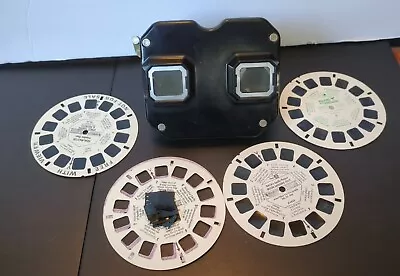 Vintage Sawyer's View-Master Bakelite Model Viewer Tested W/3 Reels • $18