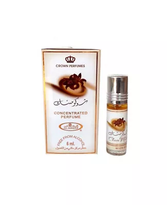 Choco Musk 6ml Roll On Perfume Oil By Al Rehab Unisex Arabic Arabian Fragrance • £4.25