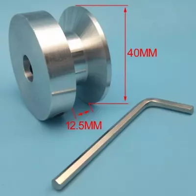 $17.50 • Buy New 1pc OD40mm HOLE DIA10mm V-Groove Step Pulley For 1/2  V Rubber Belt - Select