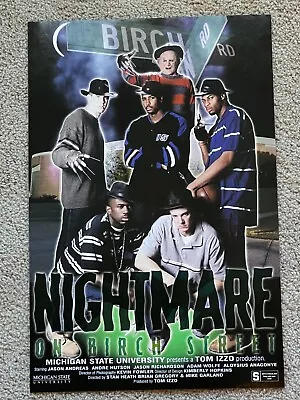 Michigan State Spartans Basketball  Nightmare On Birch  Poster - 99-00 - 11x16.5 • $9.99