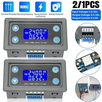 $14.98 • Buy DC-DC Buck Boost Converter Adjustable Power Supply Voltage Module Step Up /Down