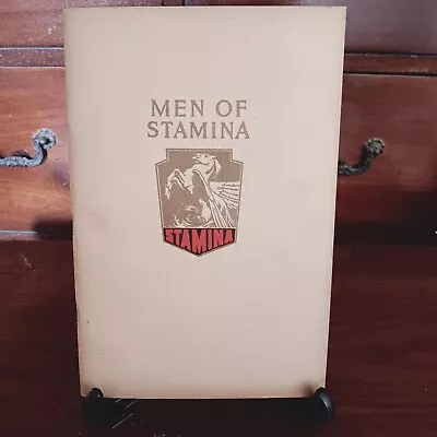 Vintage Men Of Stamina Clothing Advertising Book • $20