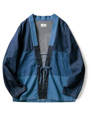 Kapital Four Tone 8oz Denim Kakashi Shirt Indigo Color 3 Size • $202.90