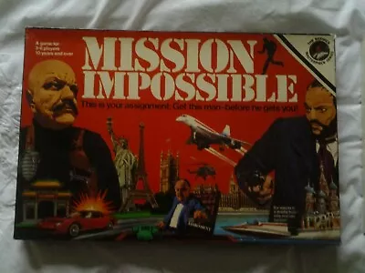 Mission Impossible Berwick Masterpiece Board Game 1975 Vintage • £14.95