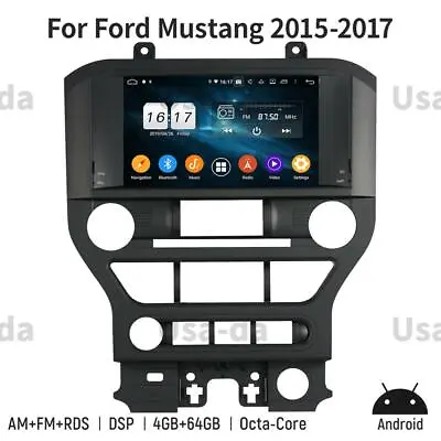 For Ford Mustang 2015-2017 Car Gps Navigation Headunit Radio Stereo  Android 10 • $568.94