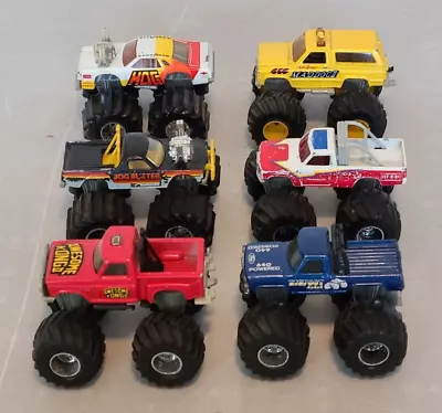 Matchbox Super Chargers Mud Racers LOT Of 6 Loose 4x4 Trucks BIGFOOT Chevy Ford • $67.99