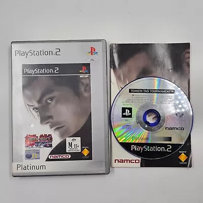 Tekken Tag Tournament PS2 Playstation 2 Game + Manual PAL 25F4 • $16.95